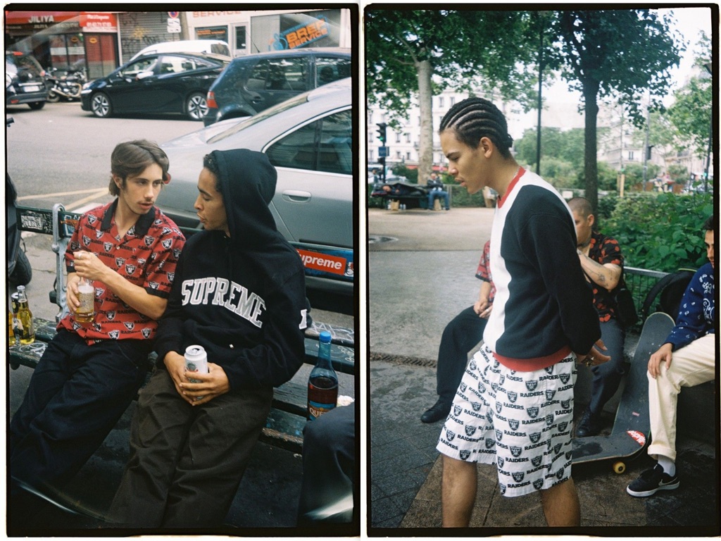 Supreme x NFL Spring Raiders '47