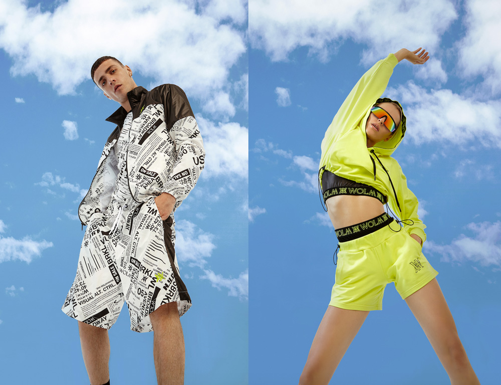WOLM rompe le regole dello sportswear con la collezione SS20, pur rimanendoci all'interno. WOLM rompe le regole dello sportswear con la collezione ss20