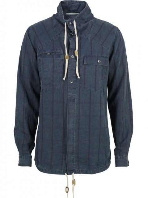 Uniforms-for-the-Dedicated-Mens-Wanalaya-4024-Brown-Check-Shirt-1