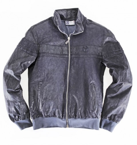 wait-Sergio Tacchini SS leathwer jacket