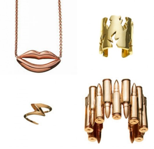 Jennifer Fisher jew collage wait fashion