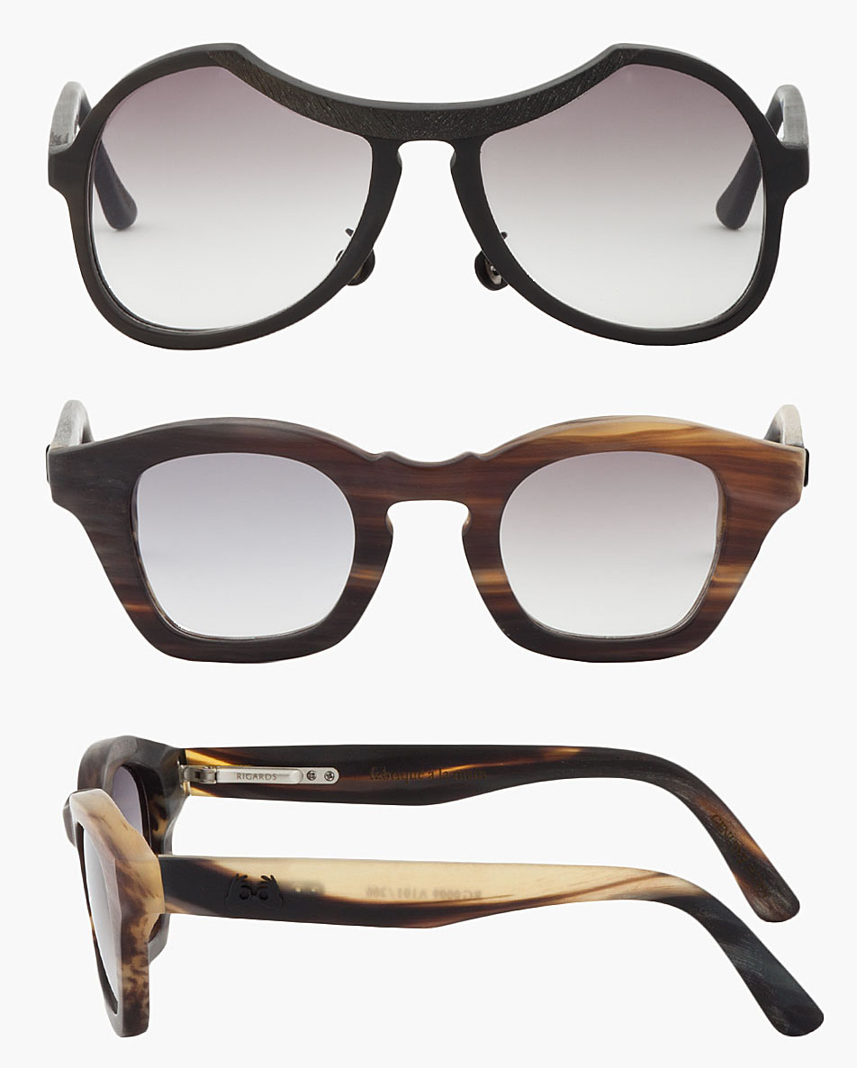 RIGARDS OCCHIALI IN CORNO DI BUFALORIGARDS WATER BUFFALO HORNS SUNGLASSES -  Wait! Fashion