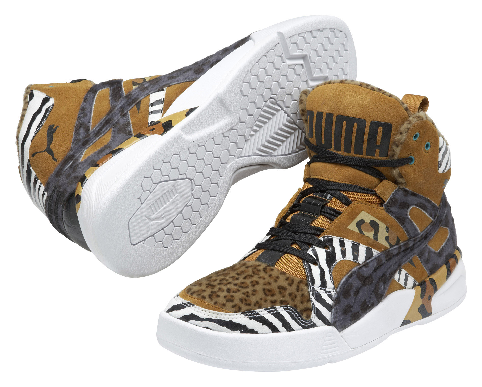 scarpe puma leopardate