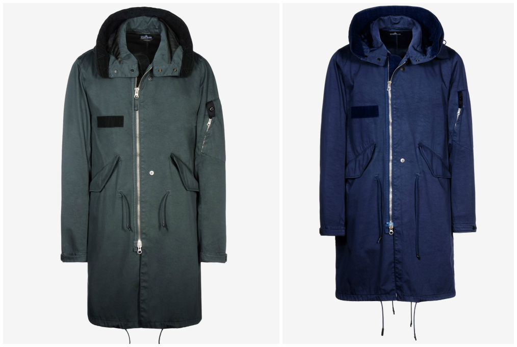 stone-island shadow project-fishtail parka
