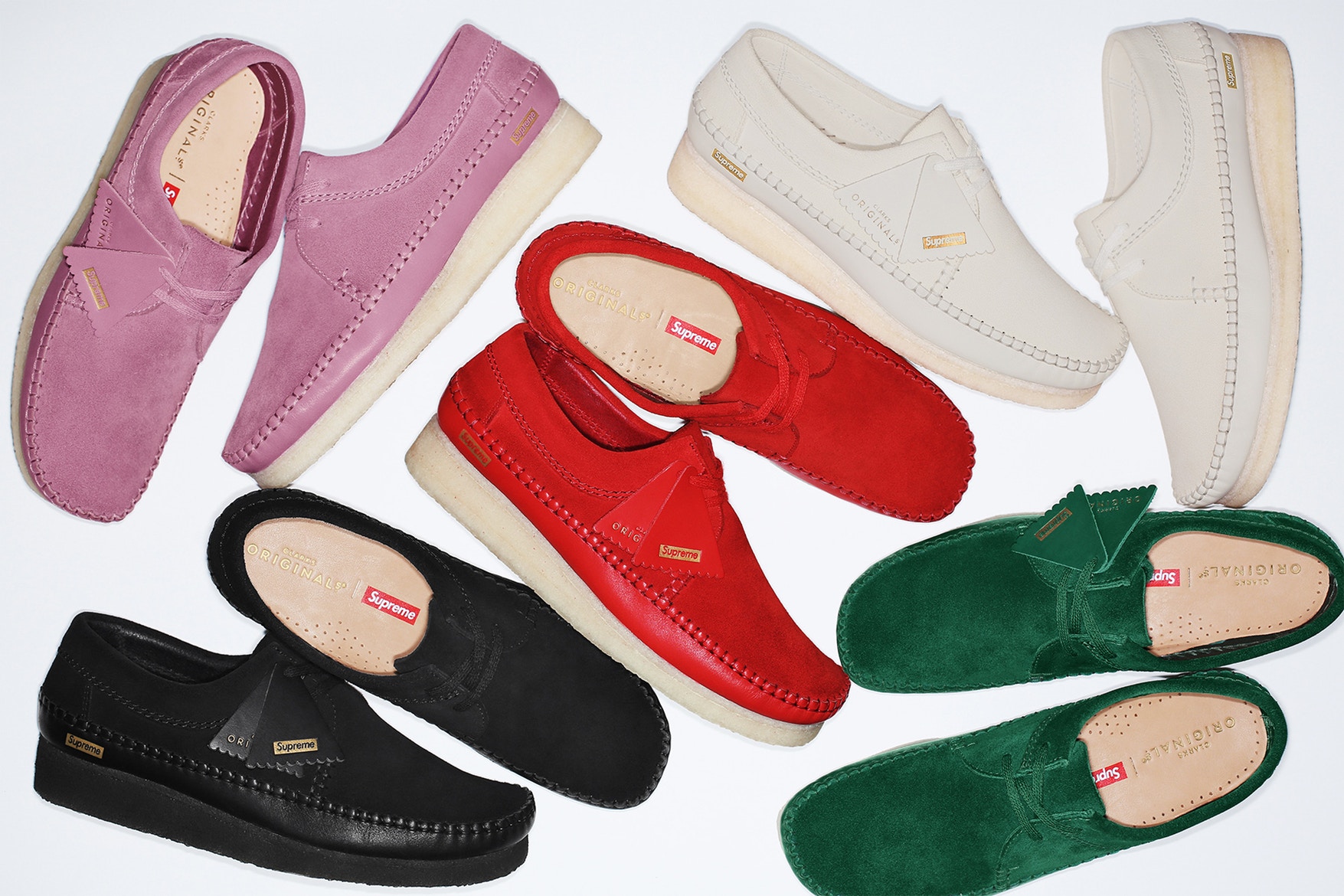 Supreme x Clarks Wallabee coming May 24th
