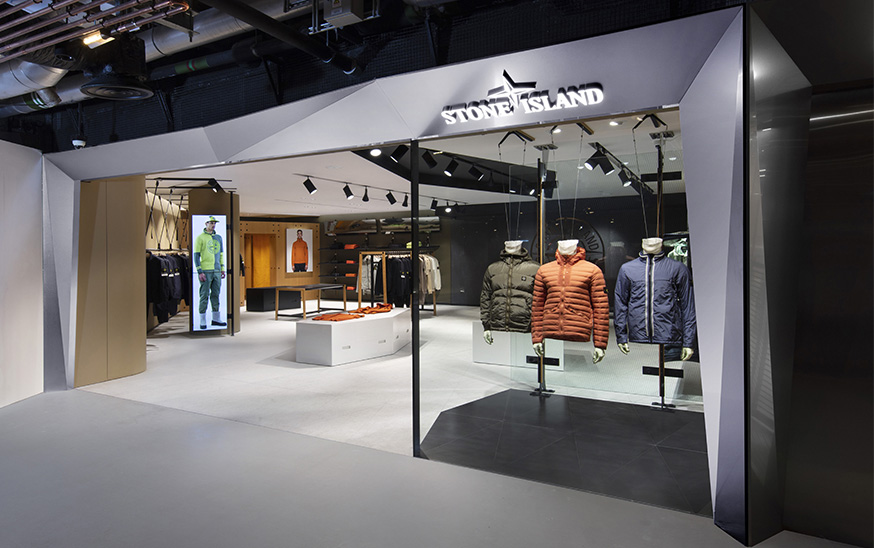 Stone Island flagship store Hong Kong