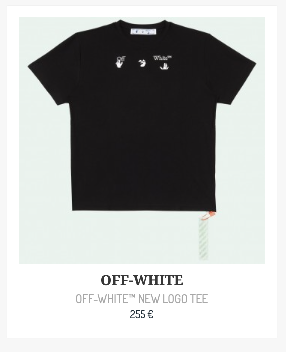 off-white™ logo
