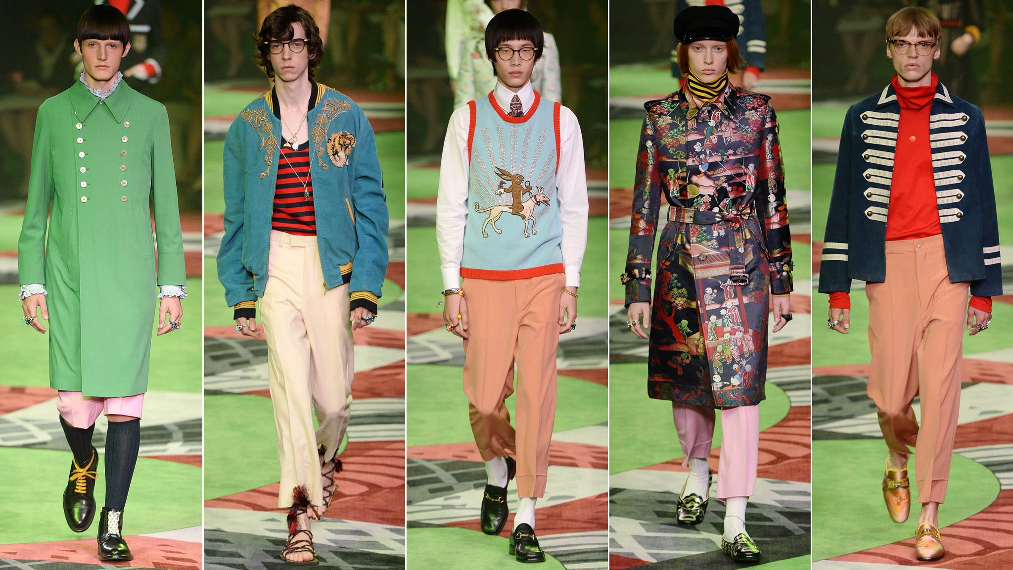 gucci fashion week uomo