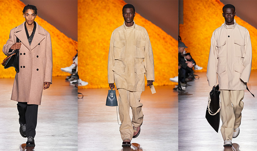 Jil Sander Fall/Winter 2020 sfila al Pitti Uomo 