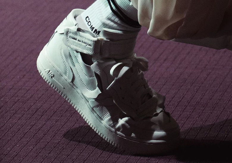nike air force one x comme des garcons