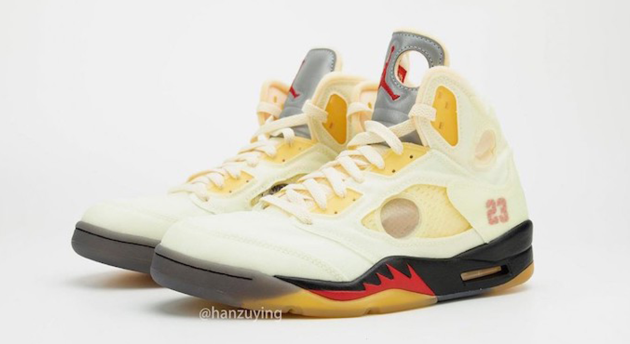 Jordan 5 Off White Sail - Hookssup