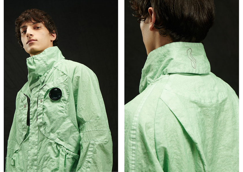 Kiko Kostadinov e C.P. Company creano Sinesis, la giacca ispirata