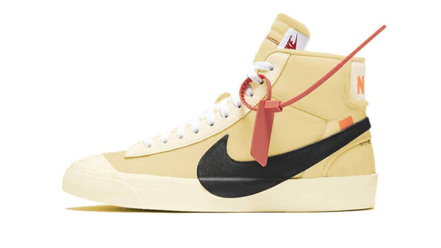 OFF-WHITE x Nike Blazer Studio Mid.