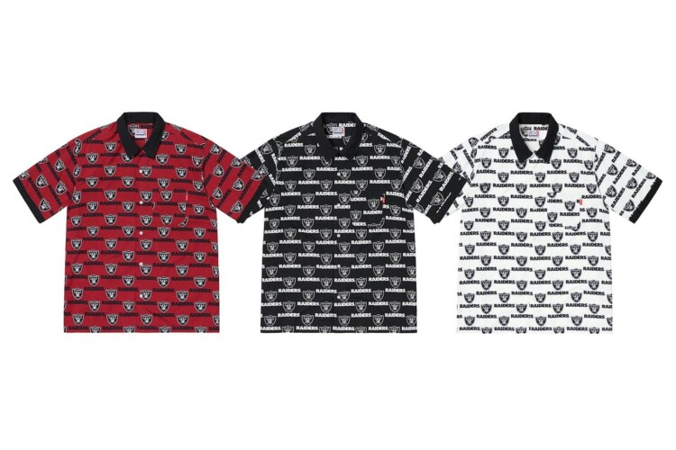 Supreme x NFL Spring Raiders '47