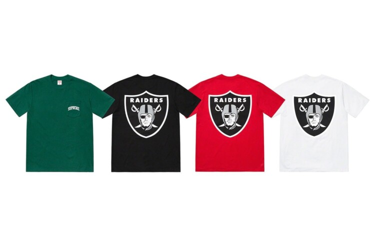 Supreme x NFL Spring Raiders '47